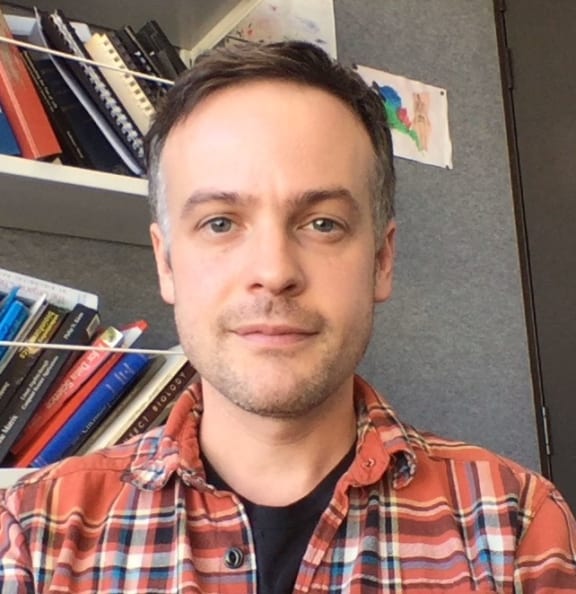 Metagenomics lecturer at Victoria University, Dr Jeremy Owen.