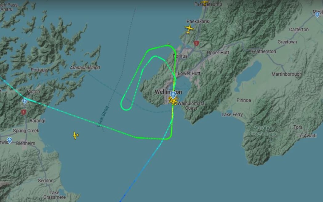 Air New Zealand says strong winds are affecting services Wellington Airport this afternoon.

It says due to the weather in the Capital Flight NZ272 from Brisbane to Wellington had to be diverted to Christchurch.