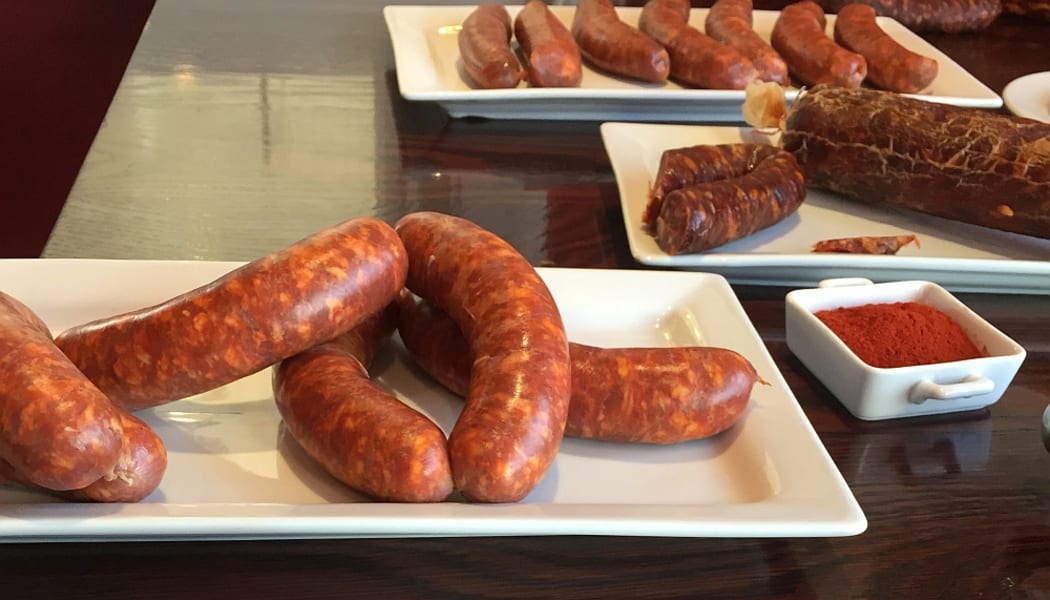 Chorizo sausage.