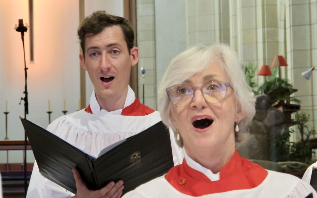 Members of the church choir