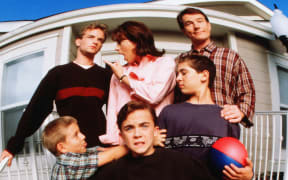 The cast of the family comedy series Malcolm in the Middle