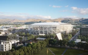 Indicative design for the new Christchurch stadium Te Kaha