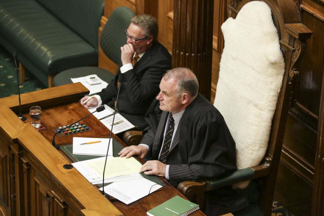 Trevor Mallard as Speaker of the House