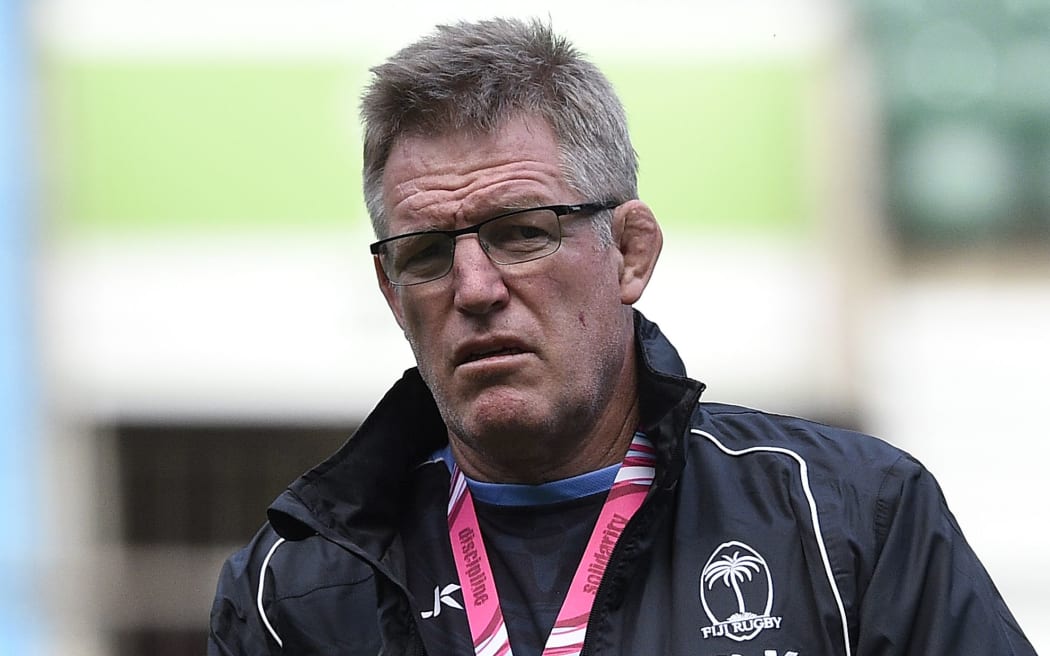 Fiji rugby coach John McKee.