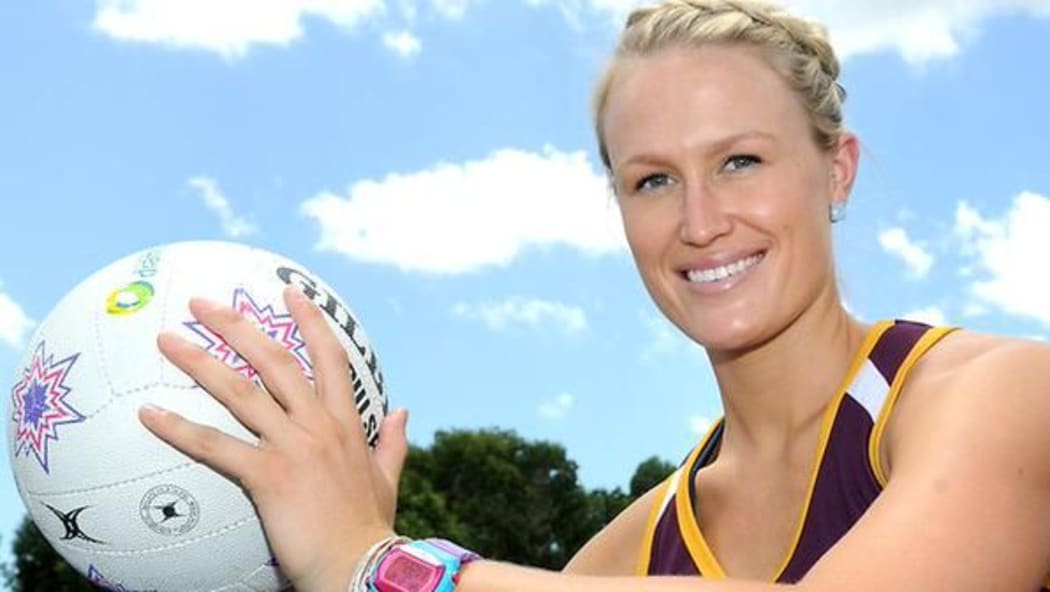 Pulse netball player Chelsea Pitman.