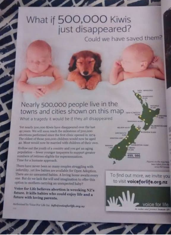 Capital magazine abortion ad
