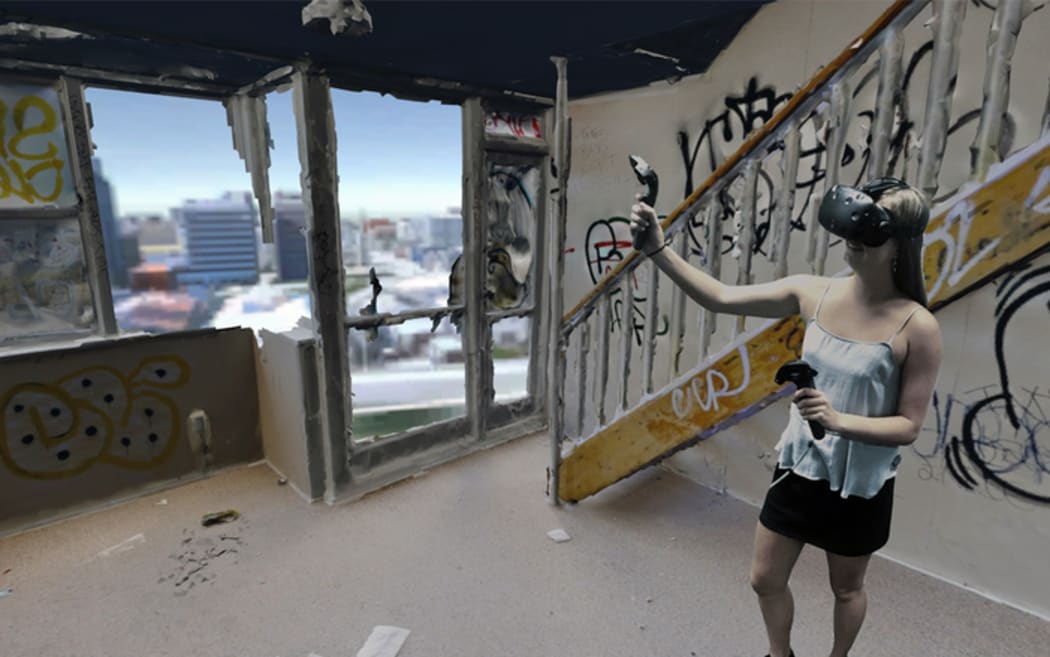 A demo of the virtual reality project showing how a flat looks now.