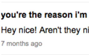 A screenshot of a question posed to Eli Matthewson on Ask.fm, attributing him with the poster's being out and gay