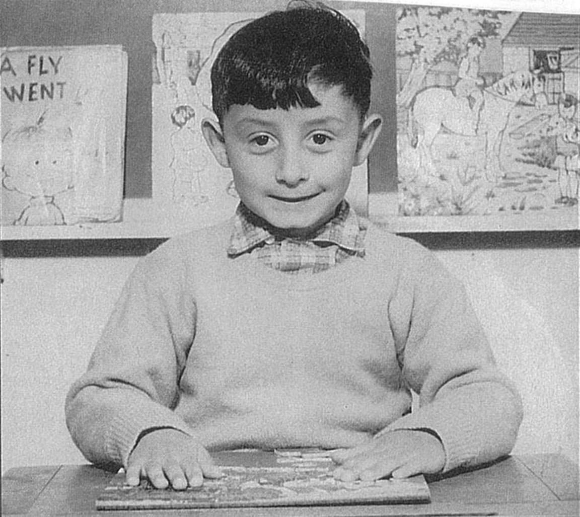 Georgina Beyer as a child