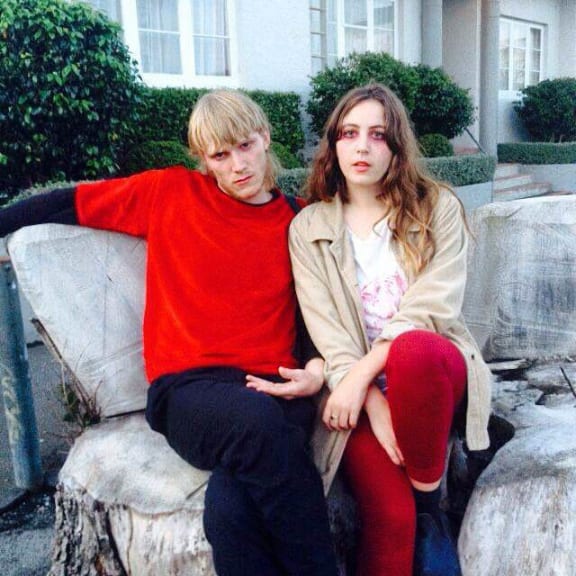 Haz and Charlotte Forrester glamming it up