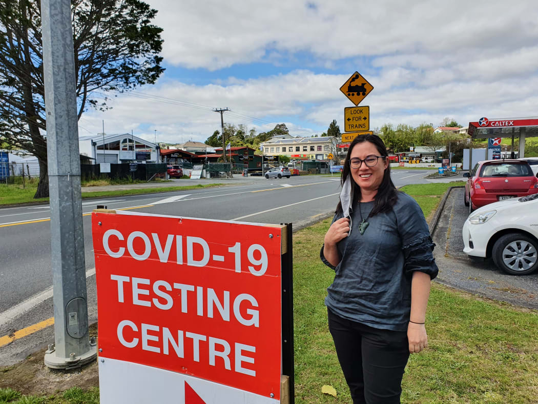 Far North District Councillor Kelly Stratford in Kawakawa.