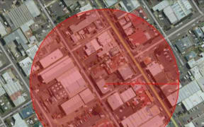A 100m radius around the Blis Technologies building will be evacuated tomorrow morning as the Army disposes of a dangerous chemical by blowing it up.