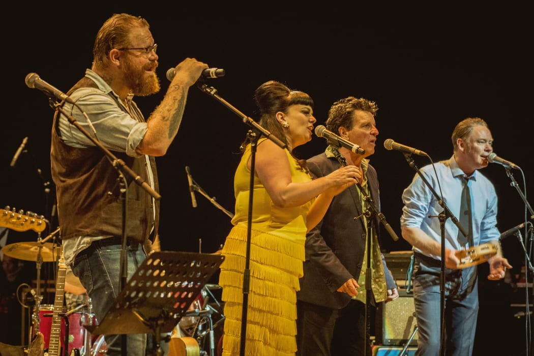 Adam McGrath, Tami Neilson, Barry Saunders and Delaney Davidson