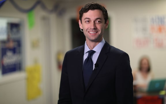 Democratic candidate Jon Ossoff