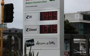 Petrol prices. Z energy