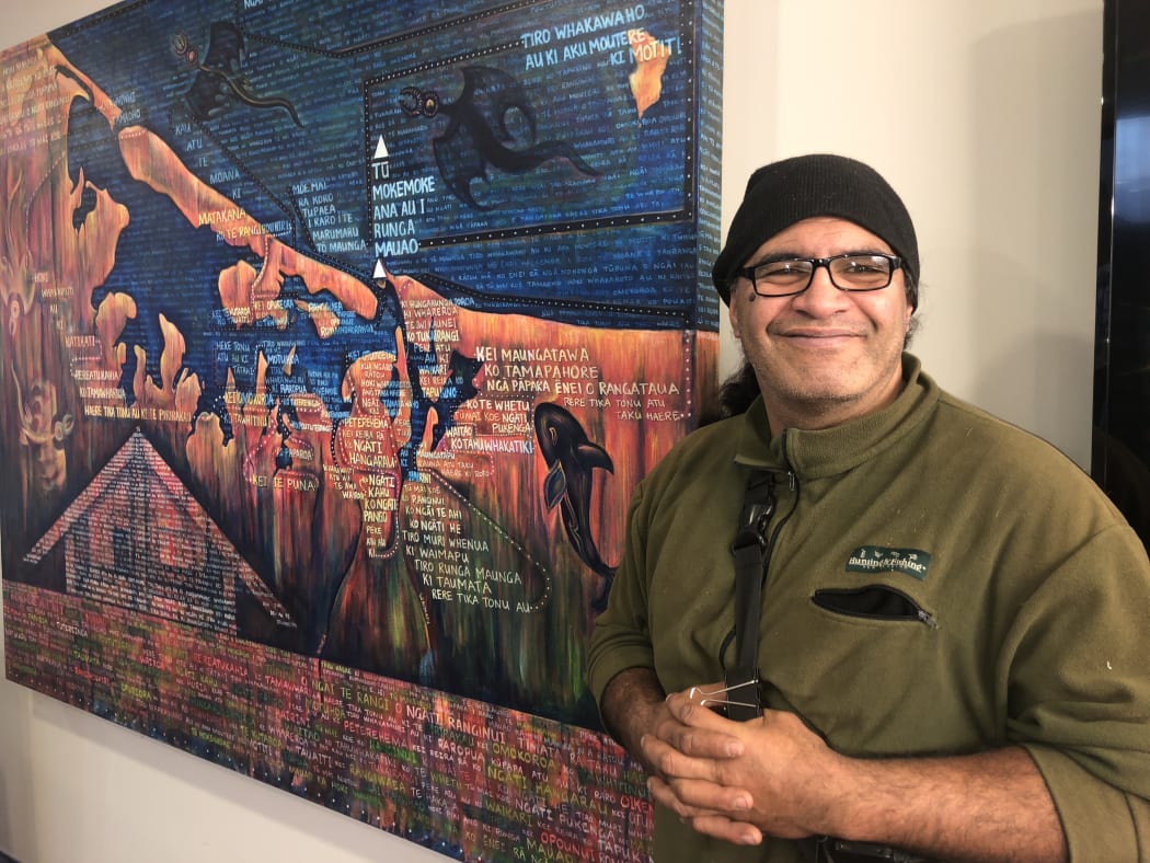 Justin Kereama has worked as a Māori language teacher for 15 years.