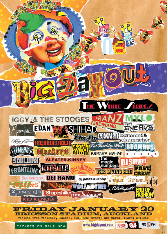Big Day Out across the years A Gallery from Afternoons RNZ National