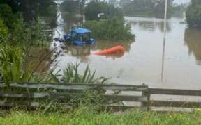 A back-up tractor pump ran out of fuel and was inundated by floodwaters on 14 February.