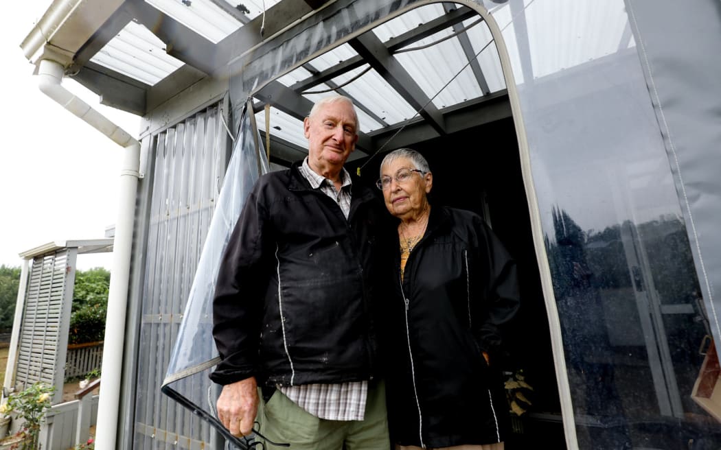 Colin Payne and his partner Frances Rawlings.