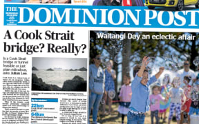 An inter-island link suddenly surges onto the front page of the capital's daily.