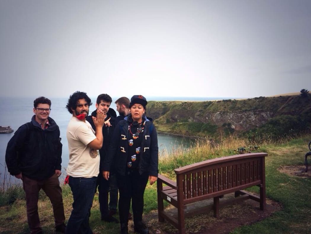 A picture of FanFiction Comedy at a castle in Scotland