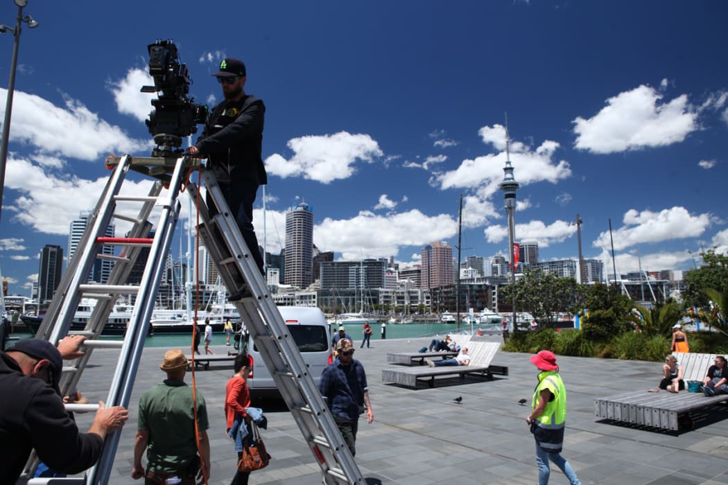 Power Rangers is shot in Auckland