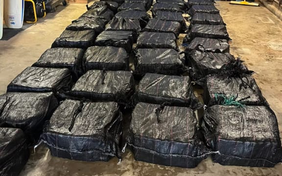 More than a tonne of cocaine was allegedly located on board a vessel off the NSW coast.