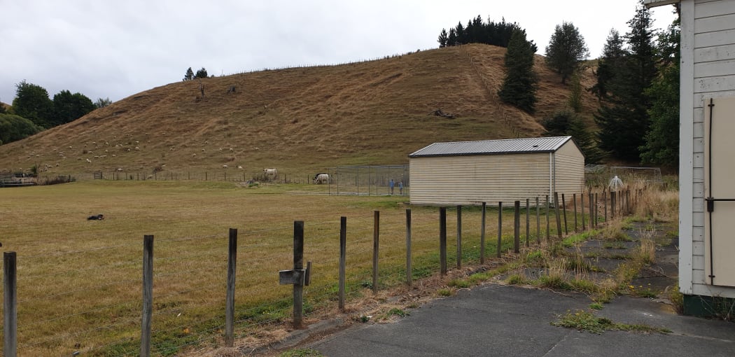 The teaching farm, once owned by the college and now leased by Taihape Area School.