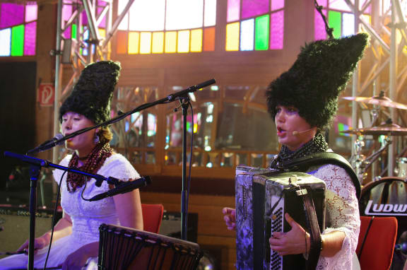 Iryna Kovalenko & Olena Tsibulska complete the group's trio of women