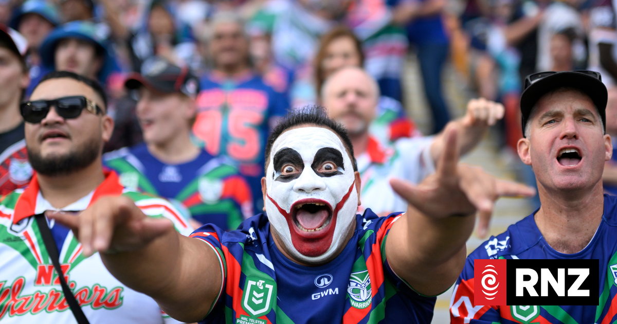 Warriors fans in Brisbane a 'wild swirling outpouring of energy' for  NRL Magic Round
