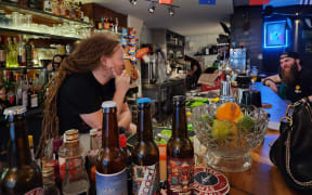 Black Sheep Society - Kiwi restaurant in Paris, France. Owner Duncan Patterson pictured.
