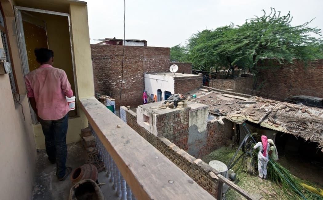 The Mewat district in India.