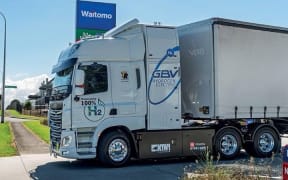 Hydrogen is touted as a fuel with lower carbon emissions, especially for fuel-cell powered heavy trucks.