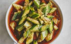 Xi'An's Cucumber salad