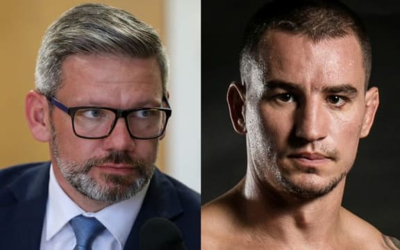 Iain Lees-Galloway and Karel Sroubek