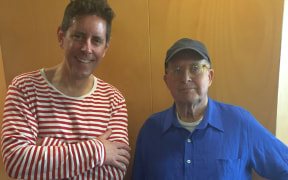 Wallace Chapman and Billy Apple