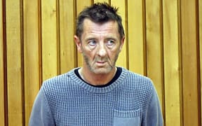 AC/DC drummer Phil Rudd in the Tauranga District Court on Thursday.