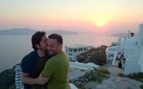 Marco and David Bulmer-Rizzi were on honeymoon in Australia after marrying in the UK.