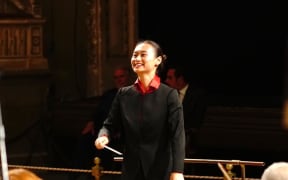 Tianyi Lu at the Premio Cantelli International Conducting Competition
