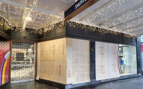 Smith and Caughey's department store on Auckland's Queen's Street was been targeted by ram raiders on 12 June.