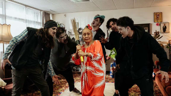 Scene from new film 'The Last Samoan Zombie'