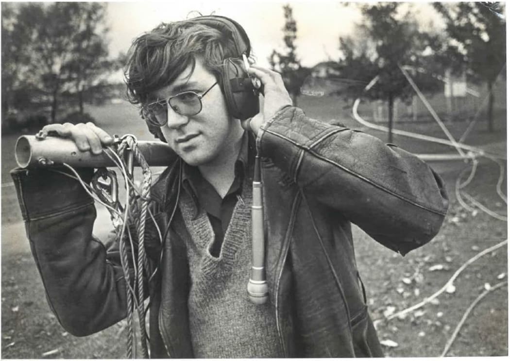 Radio U Station Manager Michael Higgins.