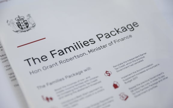 The Families Package. Grant Robertson reveals $5bn families package