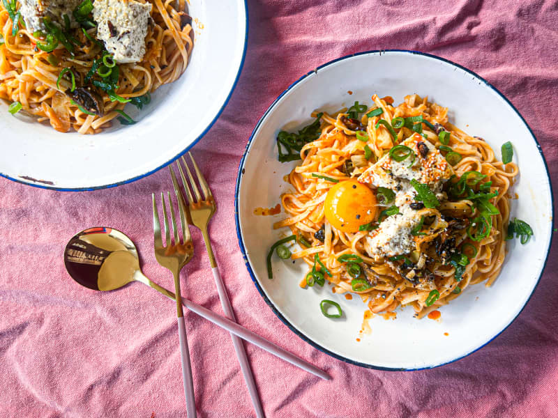 Buttery gochujang noodles by Sam Parish