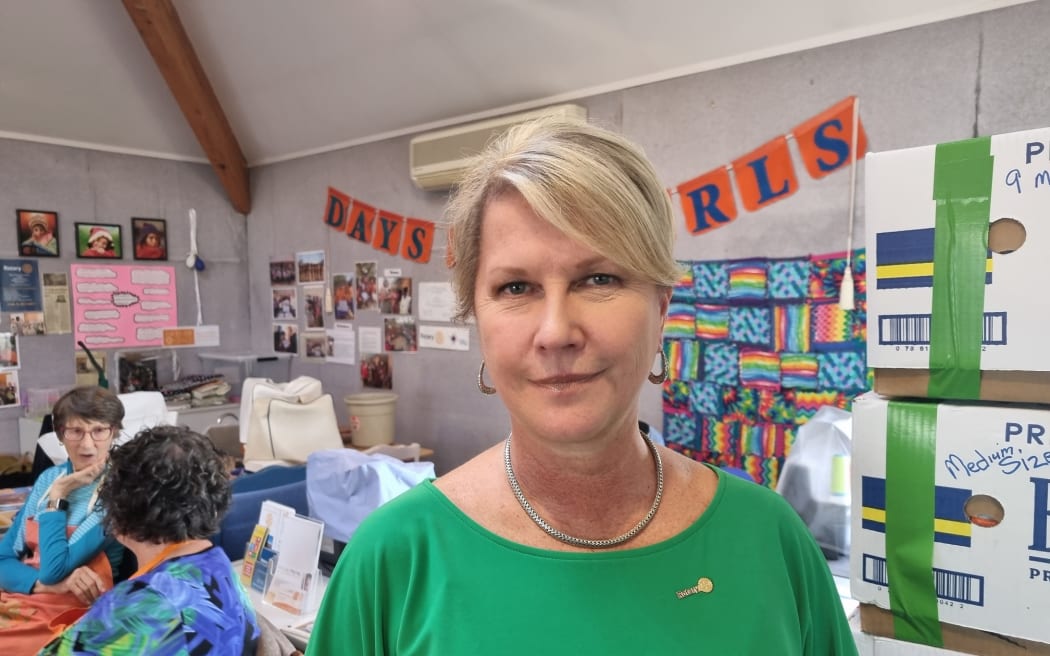 Former Rotary International president Jennifer Jones, the first woman to hold the role.