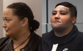 Pania Ella Waaka (left) and Shayde Carolyn Weston.