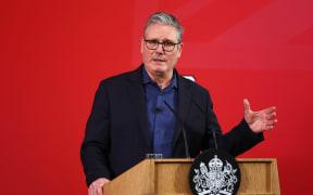 Prime Minister Keir Starmer is weathering political storm related to the US Justice Department's latest release of Epstein files.
Mandatory Credit:	Peter Nicholls/Press Association/AP via CNN Newsource