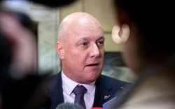 National party leader Christopher Luxon