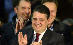 SPD leader Sigmar Gabriel.