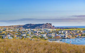 Puerto Baquerizo Moreno on San Cristobal Island, Galapagos.